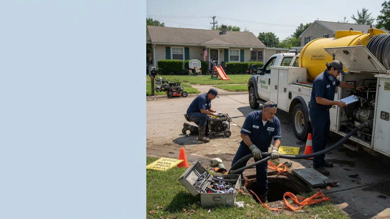 Septic Tank Pumping in Sherwood, MD near me